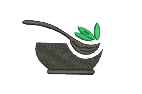 Healthy Food Embroidery