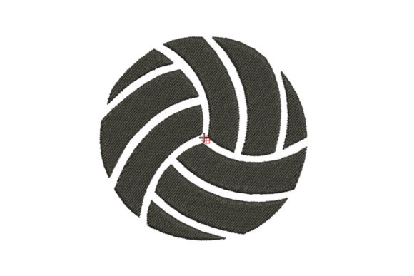 Volleyball Embroidery Design Review
